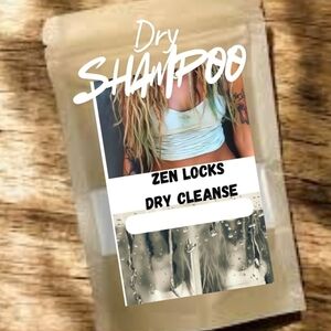 Light Hair Zen Locks Dry Shampoo Helps W/ Itch & Oil Dreads Extensions Haircare